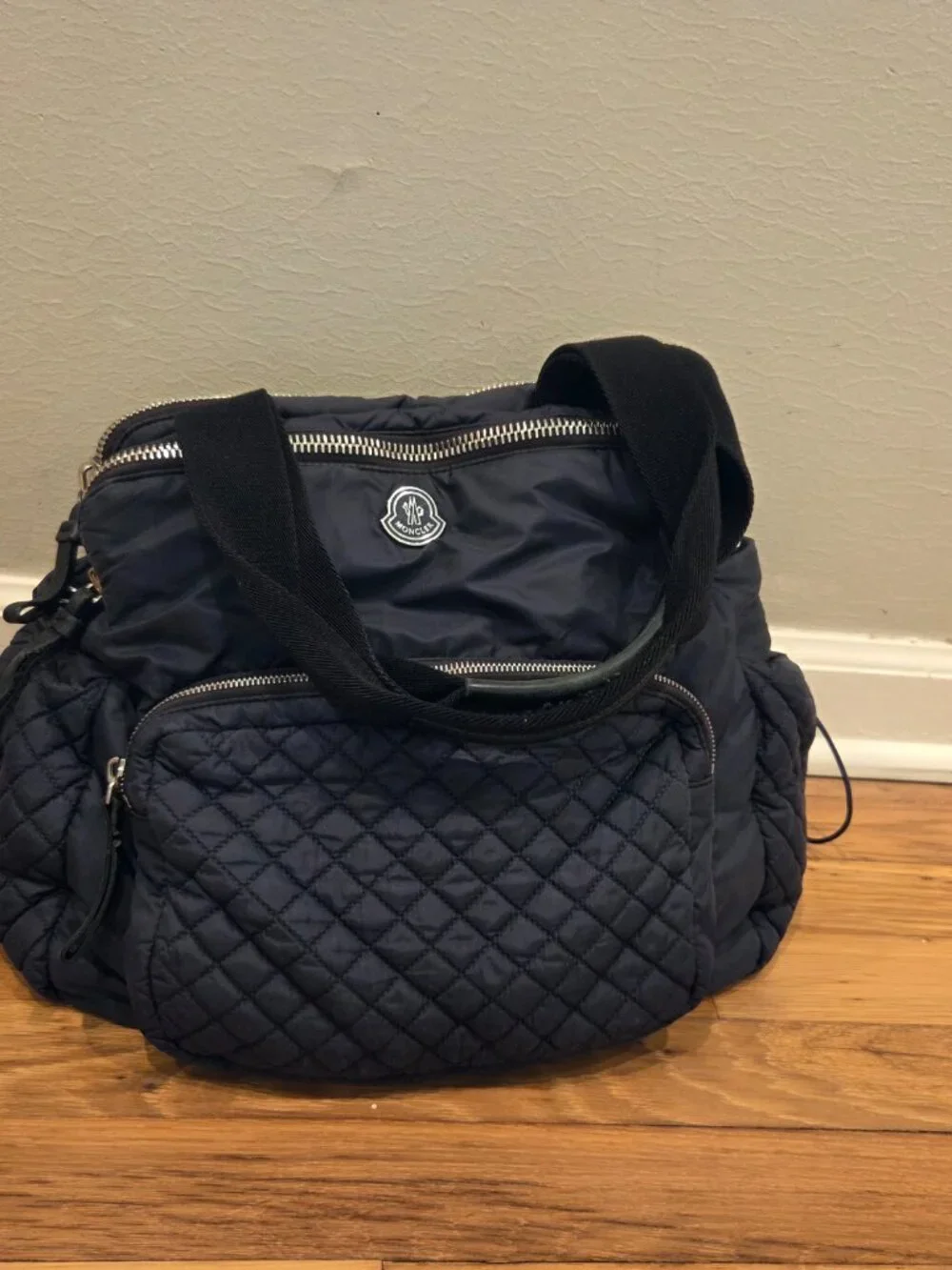 Moncler diaper bag